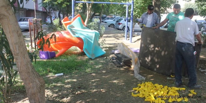 Şehitler Yolu’na Yeni Çocuk Oyun Alanı