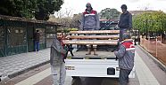 Orta Park'ın Yenilenen Bankları Vatandaşın Hizmetinde