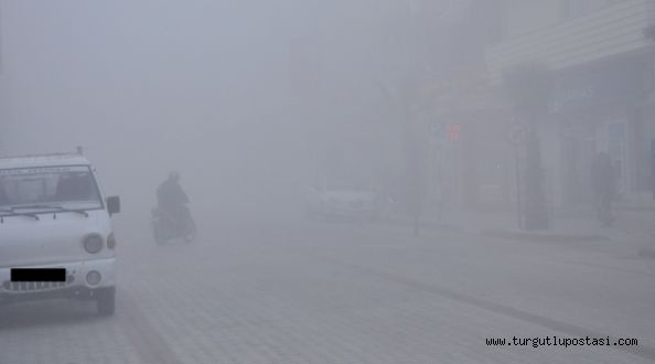 Turgutlu’da yoğun sis